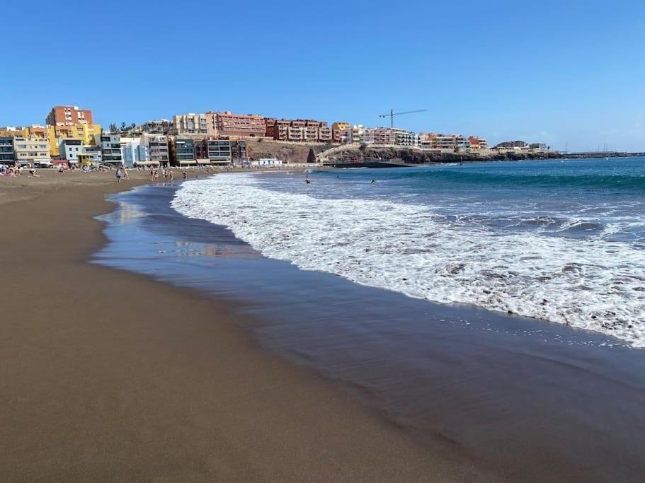 Beachfront Apartment Incl Highspeed Wifi Melenara Buitenkant foto