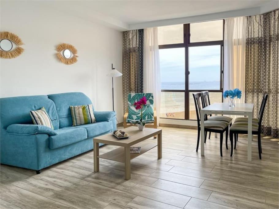 Beachfront Apartment Incl Highspeed Wifi Melenara Buitenkant foto